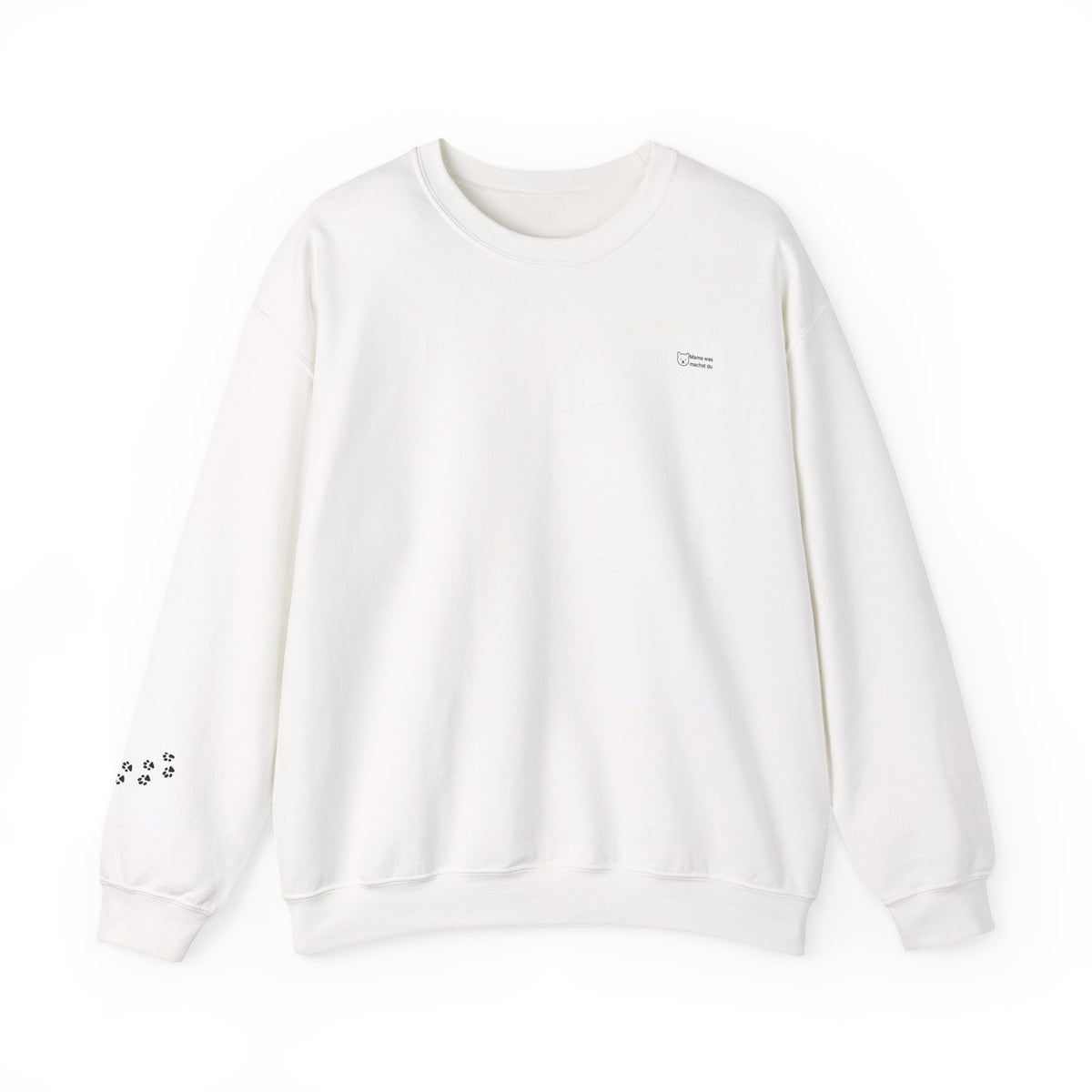 Mama, was machst du? – Sweatshirt mit Hundemotiv