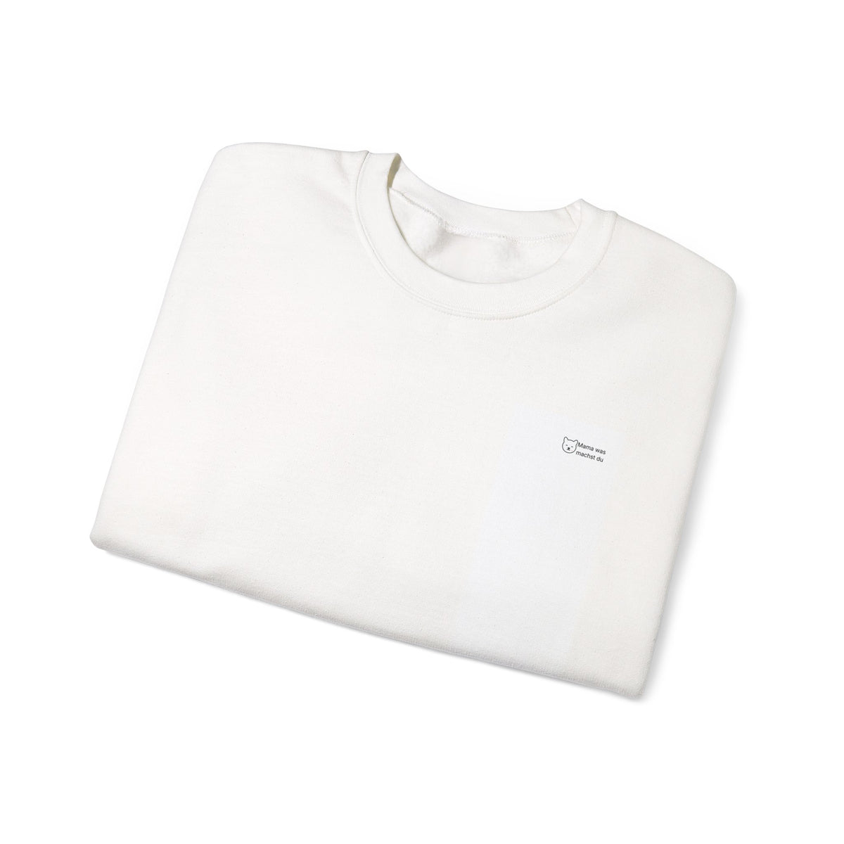 Mama, was machst du? – Sweatshirt mit Hundemotiv