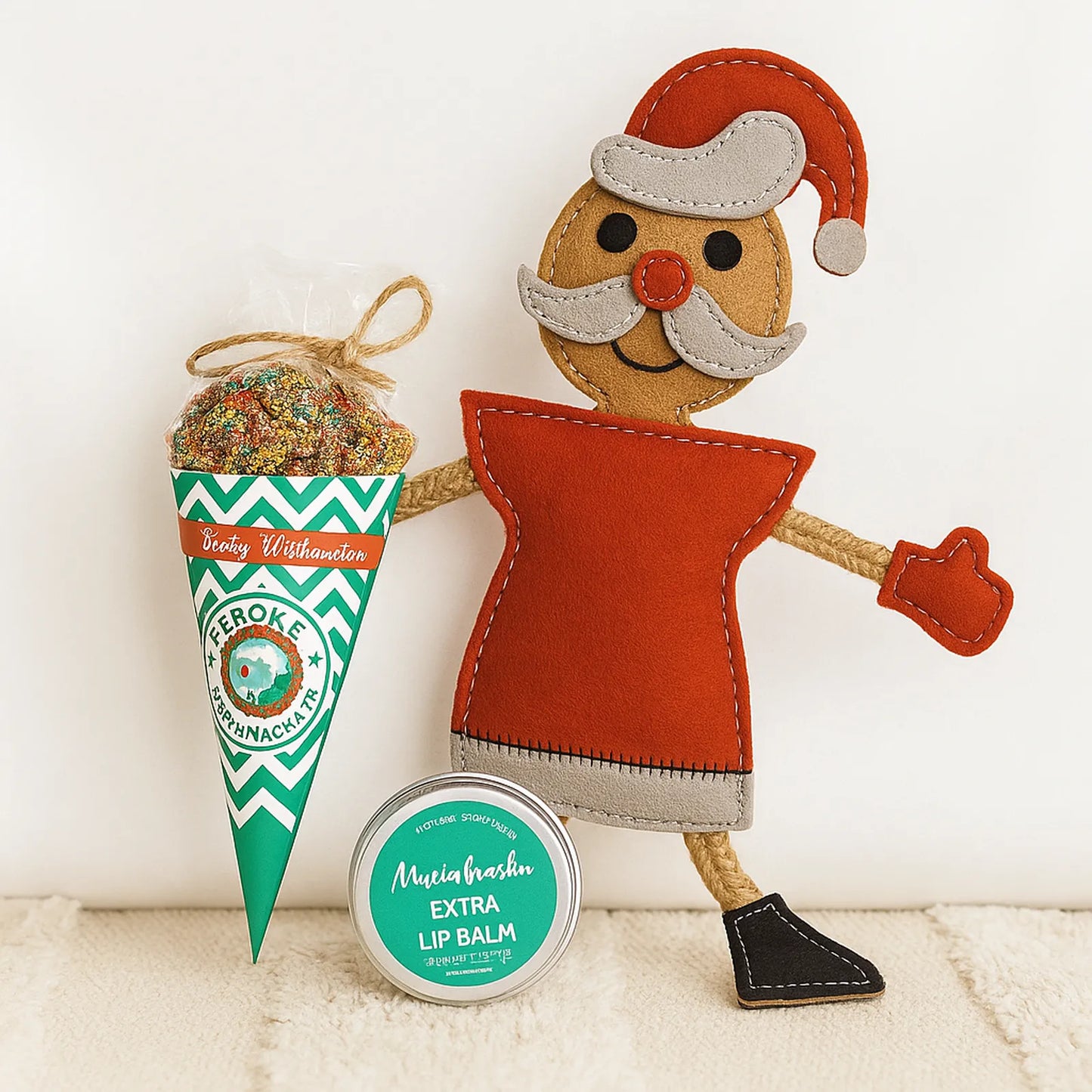 „Big Woofmas Box für große Hunde mit weihnachtlichem Spielzeug, natürlichem Hundesnack und Pfotenbalsam – nachhaltiges Weihnachtsgeschenk für große Hunde von FeedandFriends.“