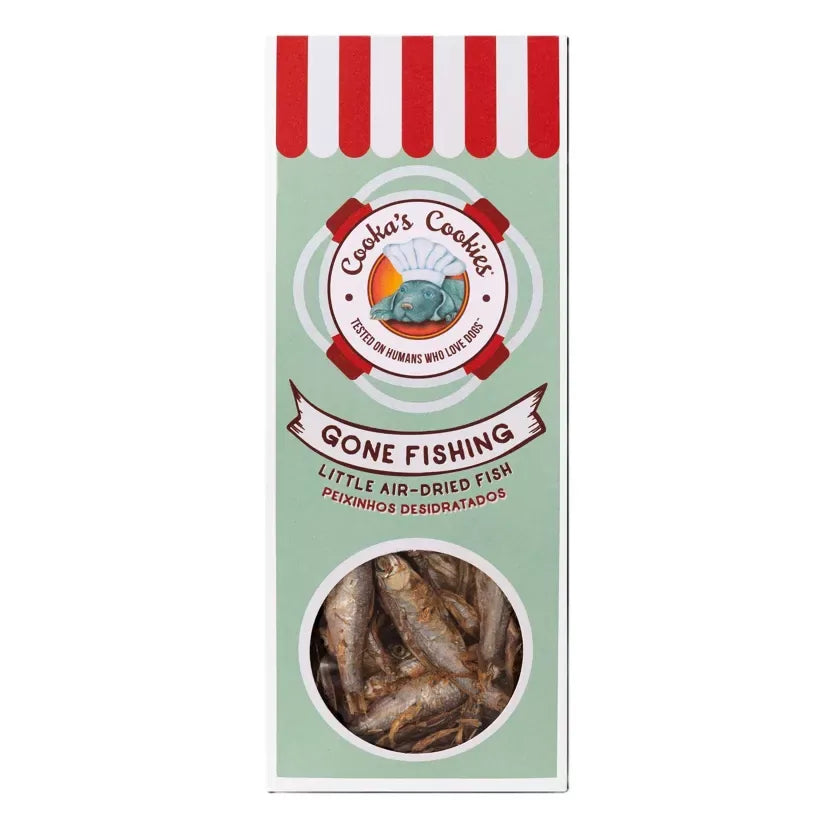 Gone Fishing luftgetrockneter Fisch für Hunde, 85 g